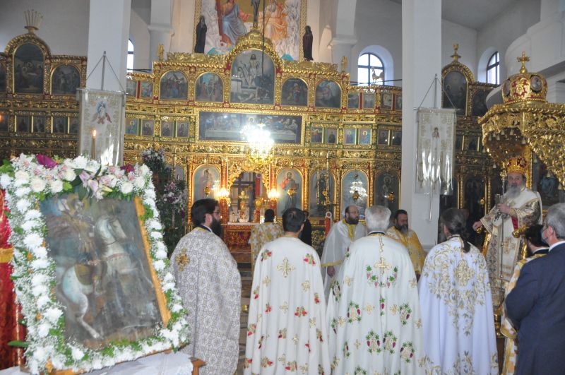 Ἡ ἑορτή τοῦ ἁγίου Γεωργίου τοῦ τροπαιοφόρου στόν Ξηροπόταμο